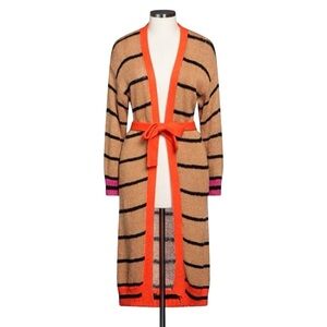 Vanessa Scott Multicolor striped knit Cardigan